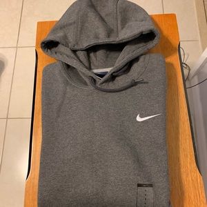 Nike Dark grey gray hoodie brand new